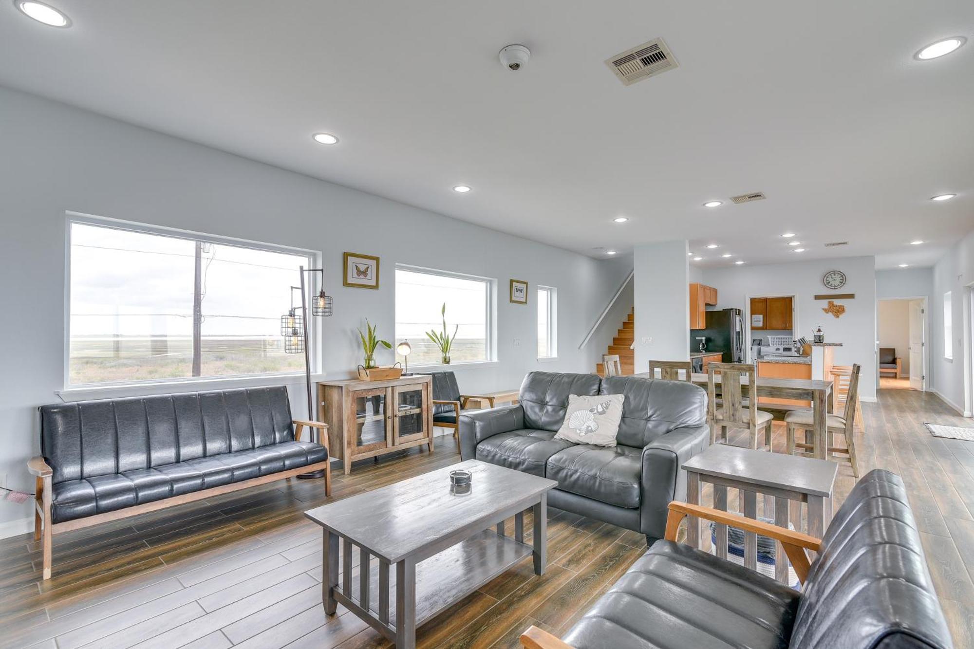 Ocean-View Surfside Home With Boardwalk To Beach! Surfside Beach Exterior foto